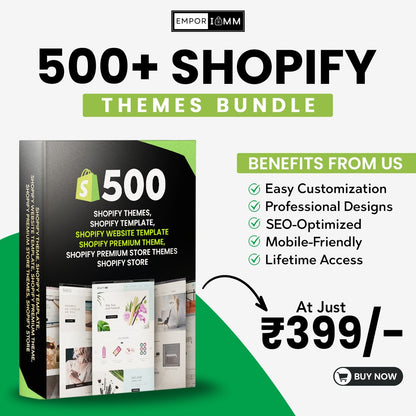 500+ Premium shopify Themes & Templates