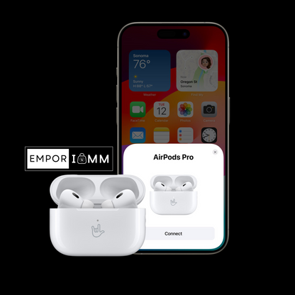 Emporiumm Airpods Pro 2 with MagSafe Charging Case & Lightning Cable