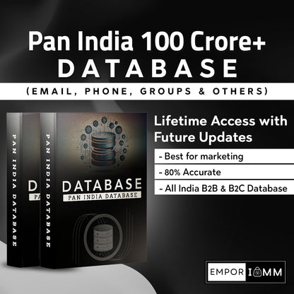 Pan India 100 Crore+ Database